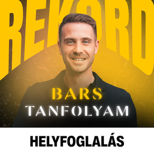 REKORD BARS Tanfolyam, Október 11. Budapest (Helyfoglalás)