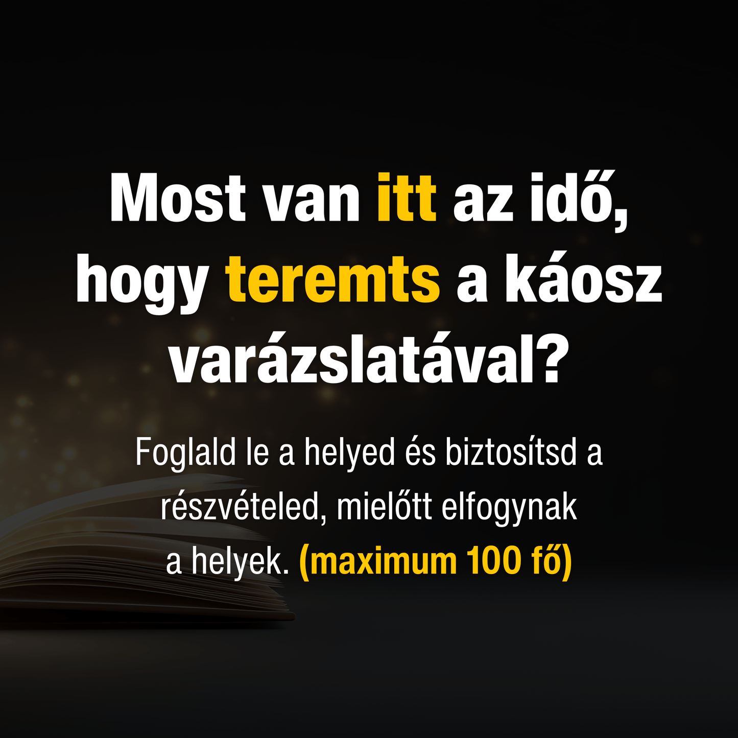 Online Workshop: Hogyan ne pazarold el az időd és teremts a káosz varázslatával - Folyamat