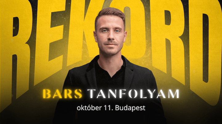 REKORD BARS Tanfolyam (2025 Október, foglaló) - Folyamat