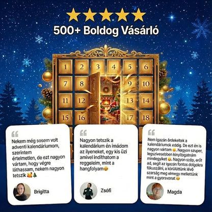 Ajándékozás: Adventi Kalendárium 2025 - Folyamat