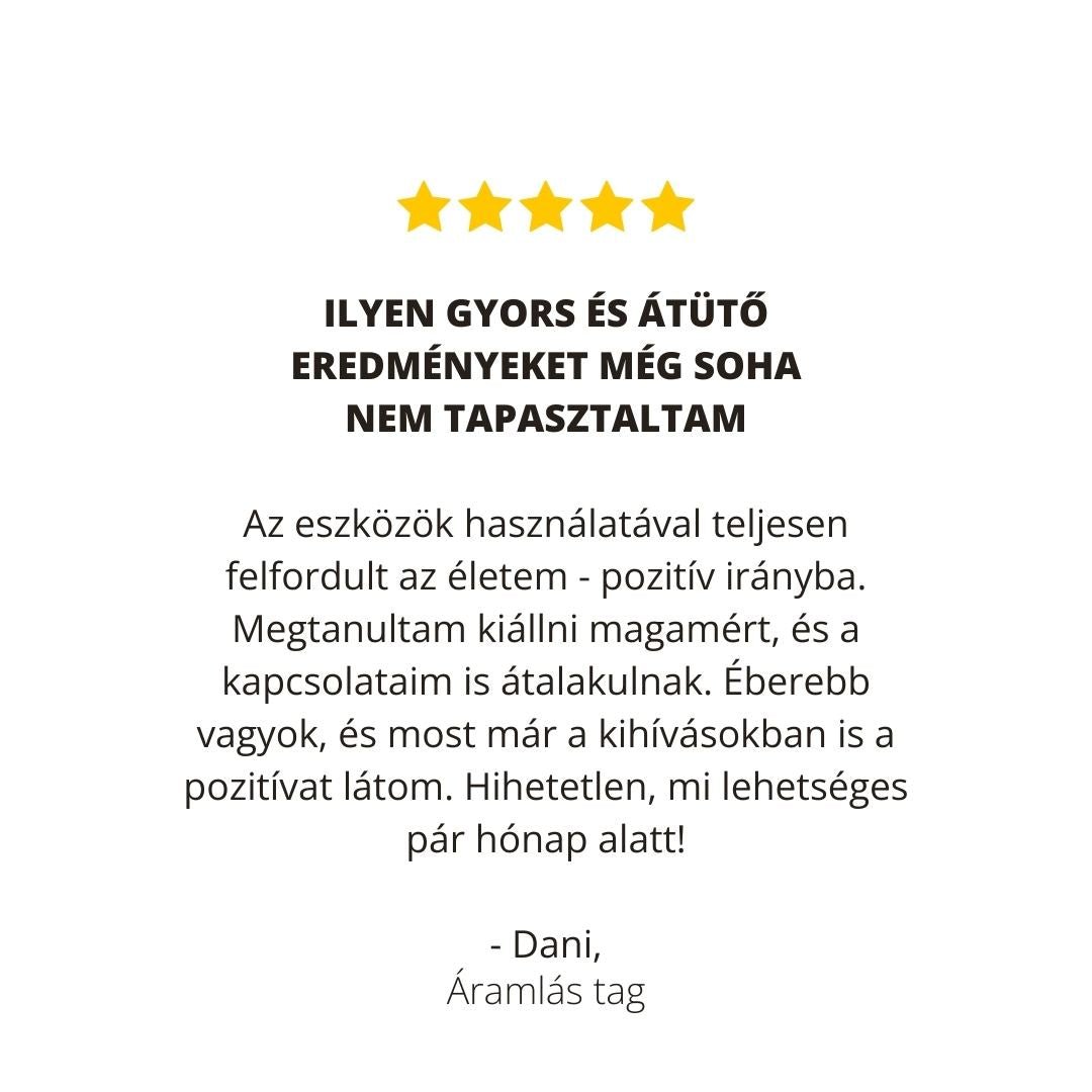 Áramlás Tagság - Folyamat