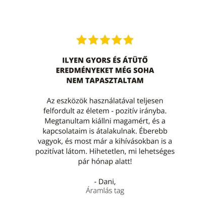 Áramlás Tagság - Folyamat