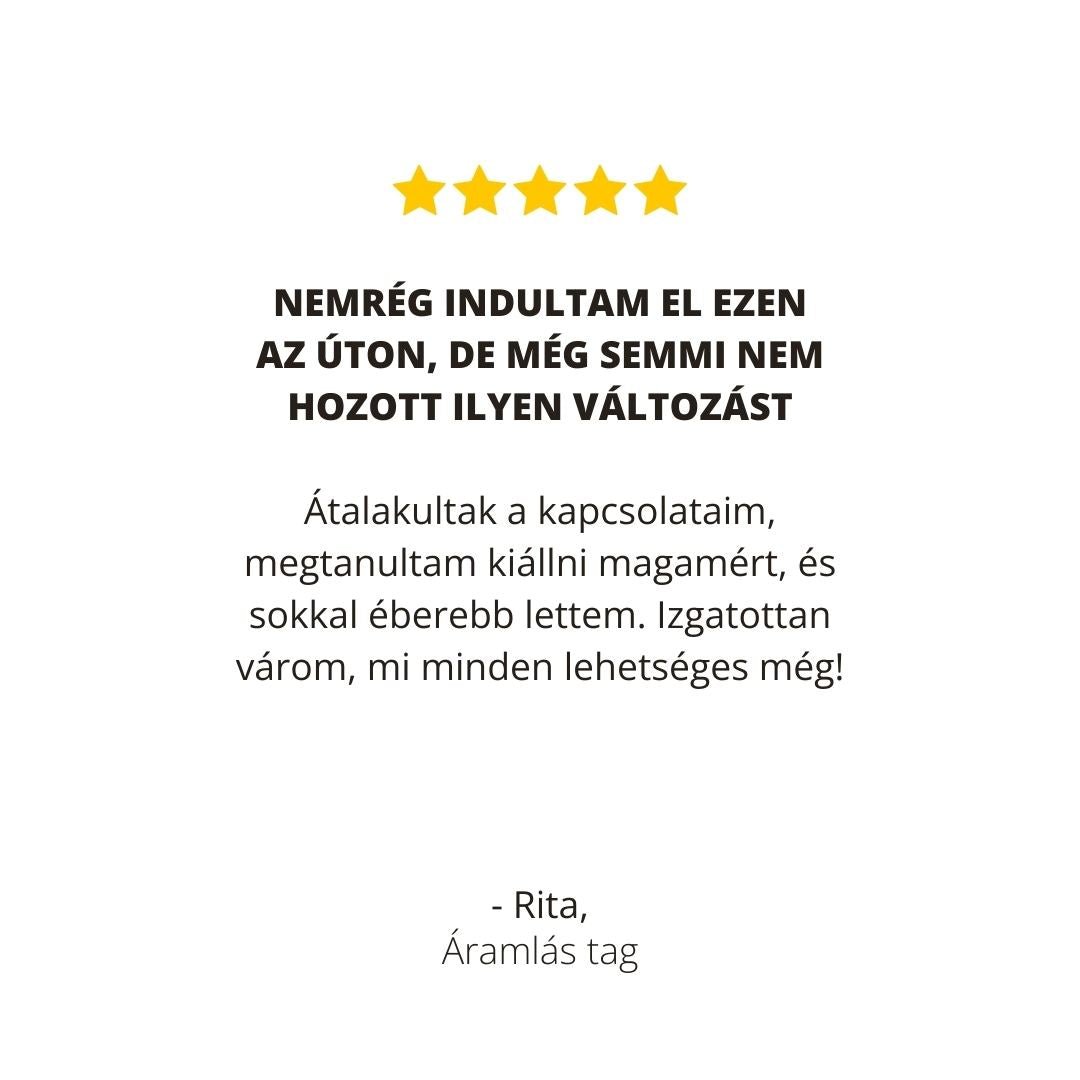 Áramlás Tagság - Folyamat