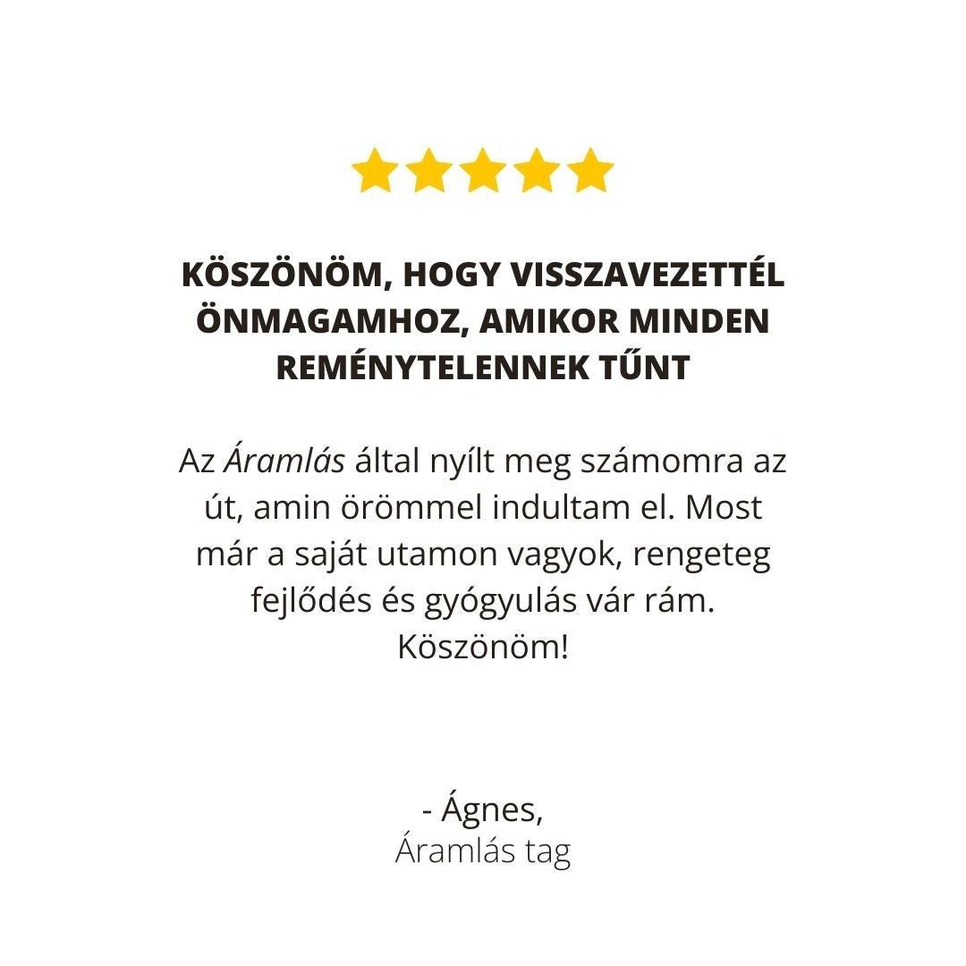 Áramlás Tagság - Folyamat