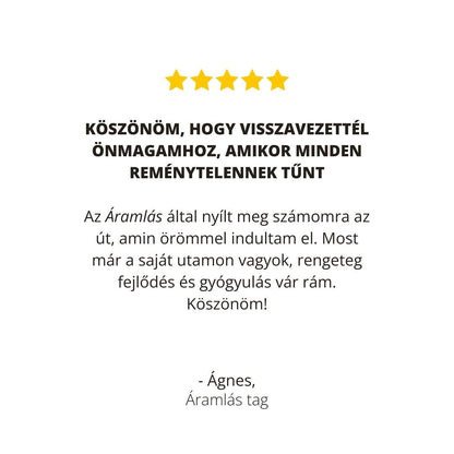 Áramlás Tagság - Folyamat