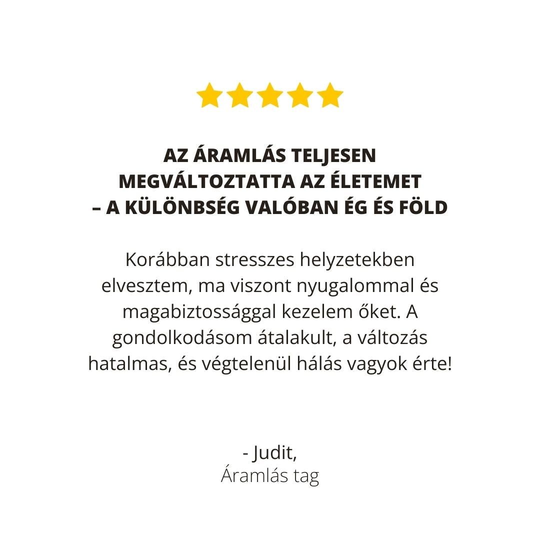 Áramlás Tagság - Folyamat